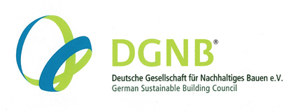 Logo des DGNB - Deutsche Gesellschaft für Nachhaltiges Bauen e.V.