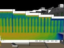 Thermische Simulation eines Gebäudes zur Analyse von Energieflüssen, Wärmeverlusten und Effizienz