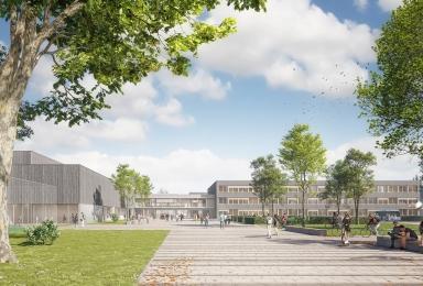 Neubau Gesamtschule Essen Altenessen