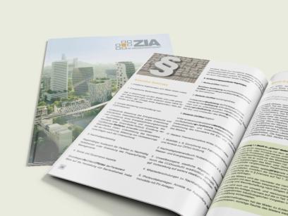 Handbuch ZIA Green Lease 2.0 aufgeklappt