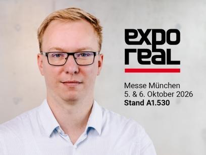 Ankündigungsbild für die EXPO Real